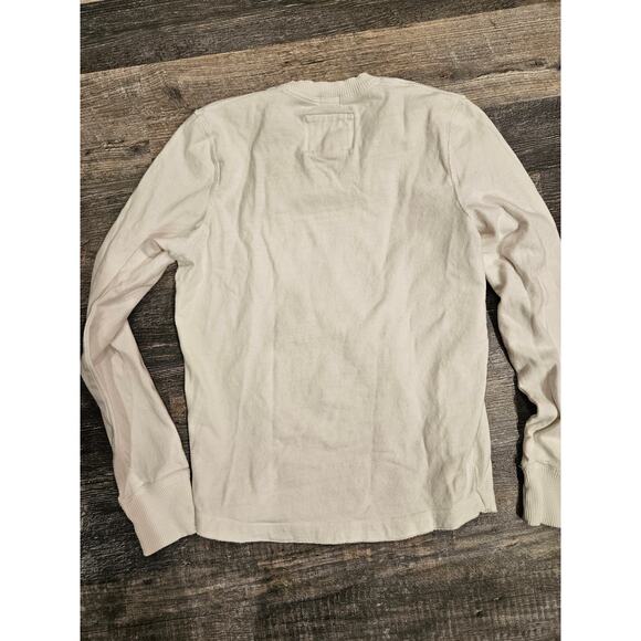 Mens abercrombie & Fitch muscle fitted v neck knit sweater y2k preppy cotton - Picture 5 of 8